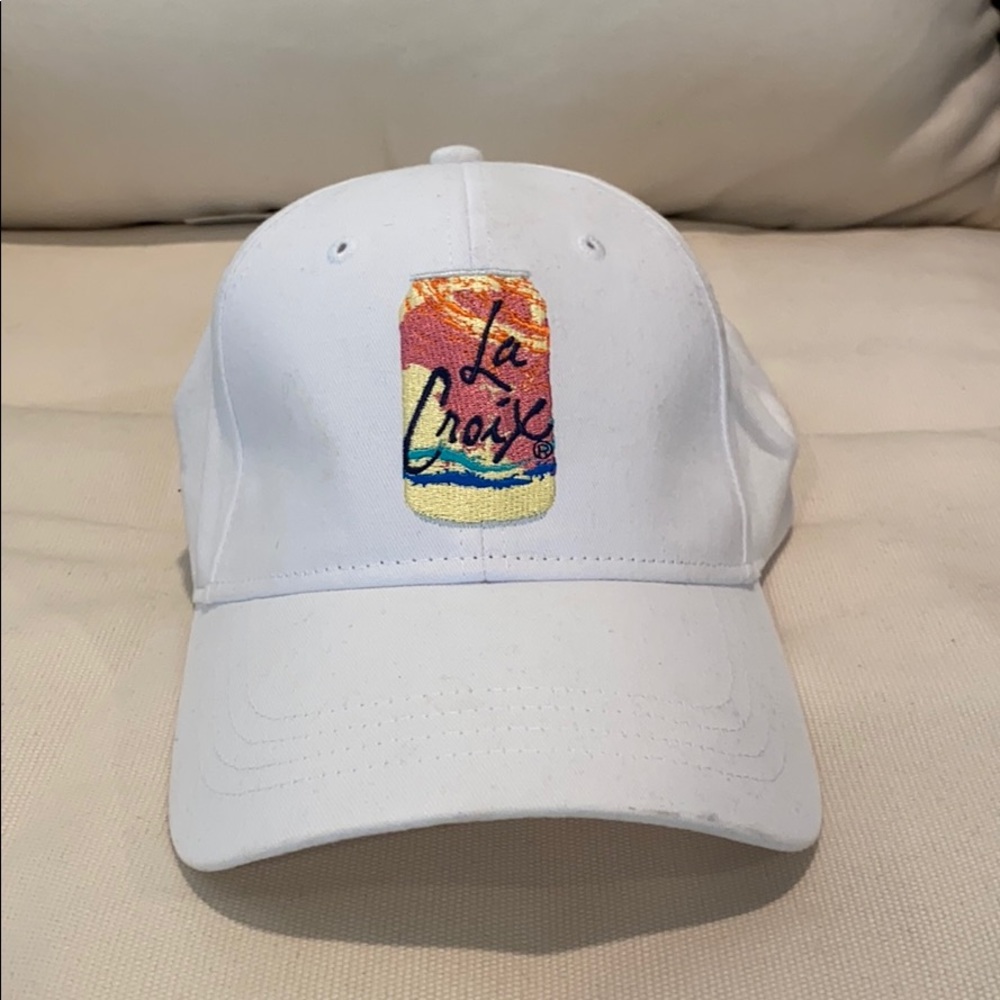 Embroidered La Croix hat